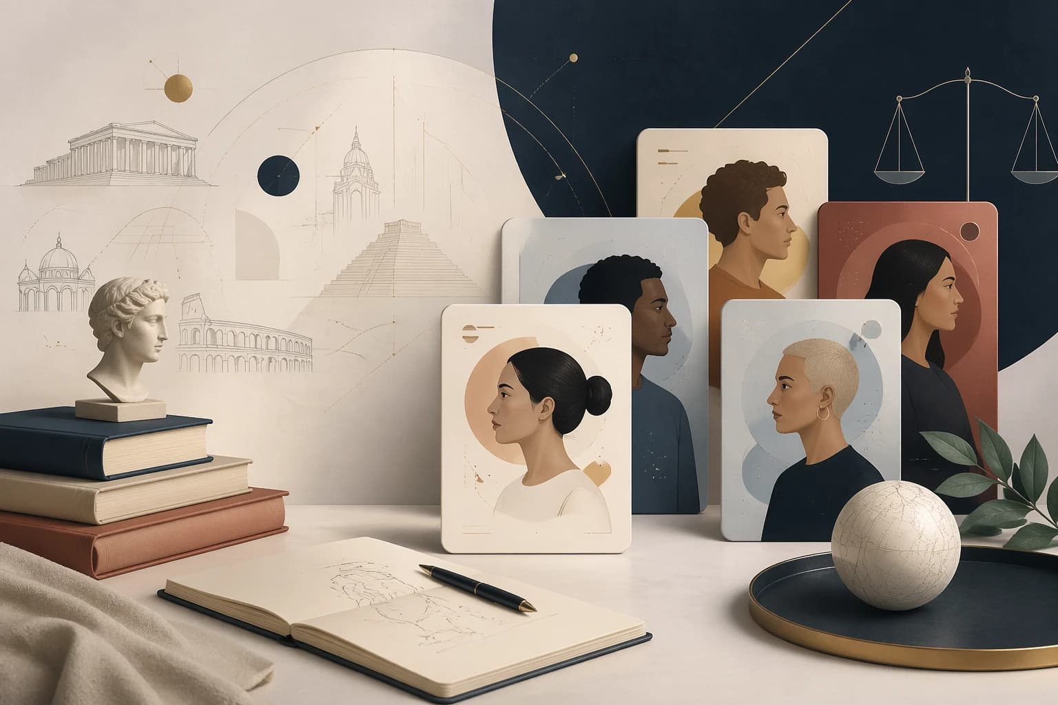 관상학 문화사와 주의점 — FaceOracle 가이드 히어로 이미지