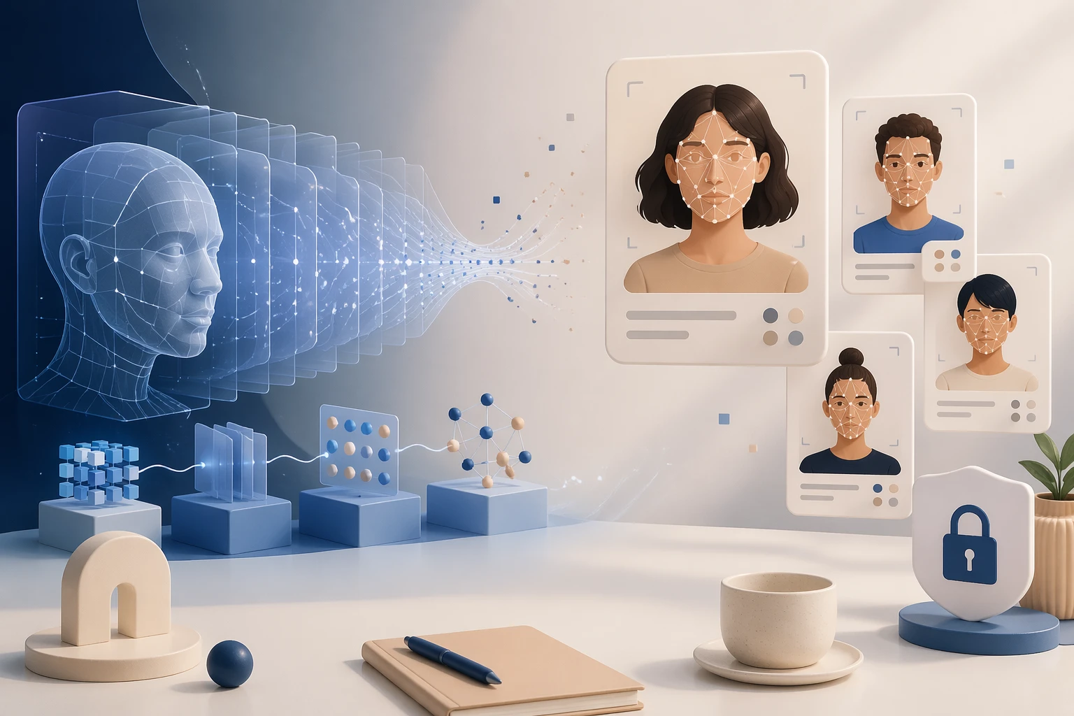 AI face analysis deep learning technology