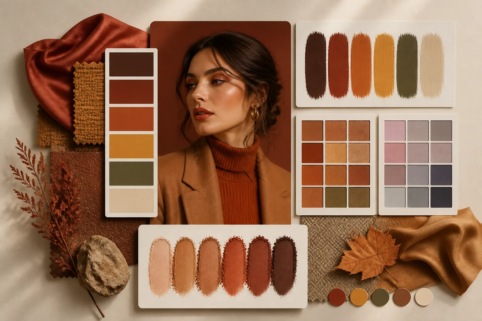 Autumn warm personal color earth tone guide