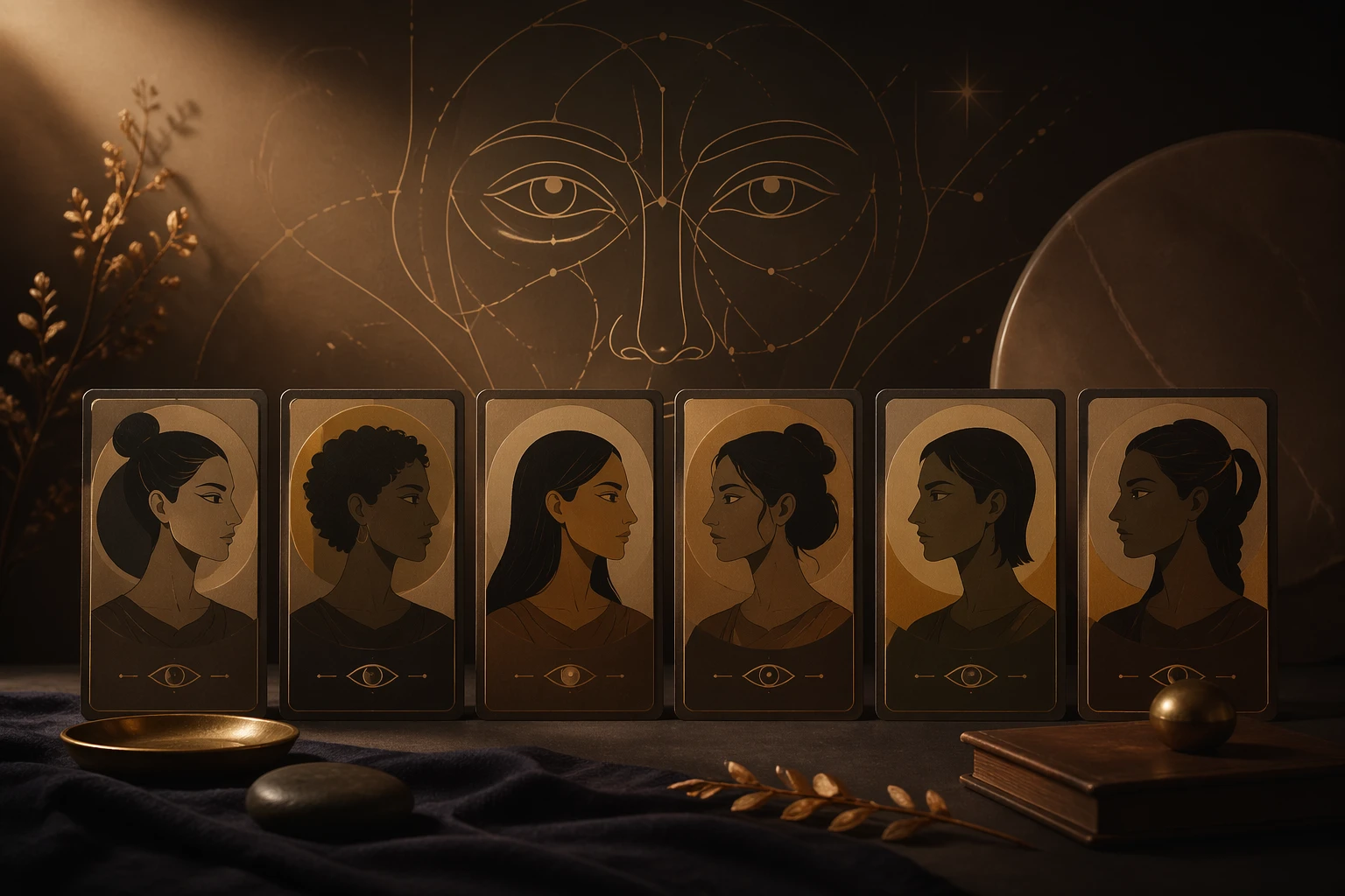Eye shape personality analysis in face reading