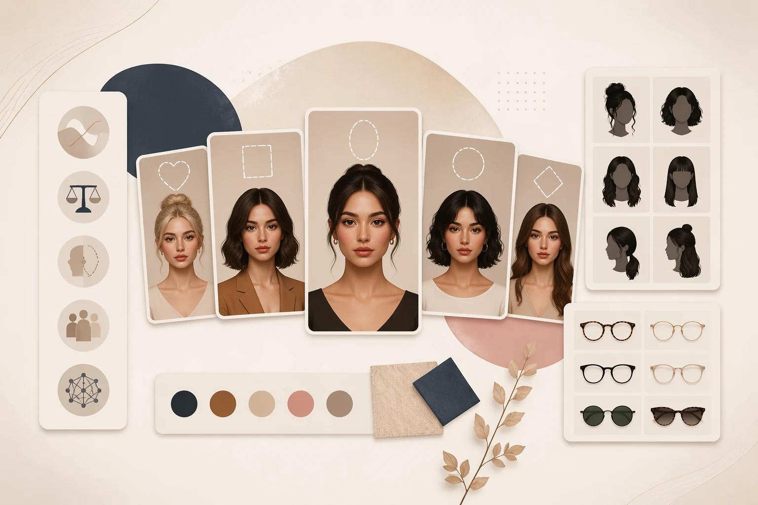 Face shape attractiveness myths — FaceOracle guide hero