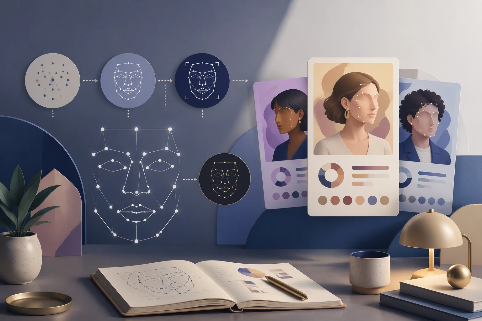 AI face recognition technology principles