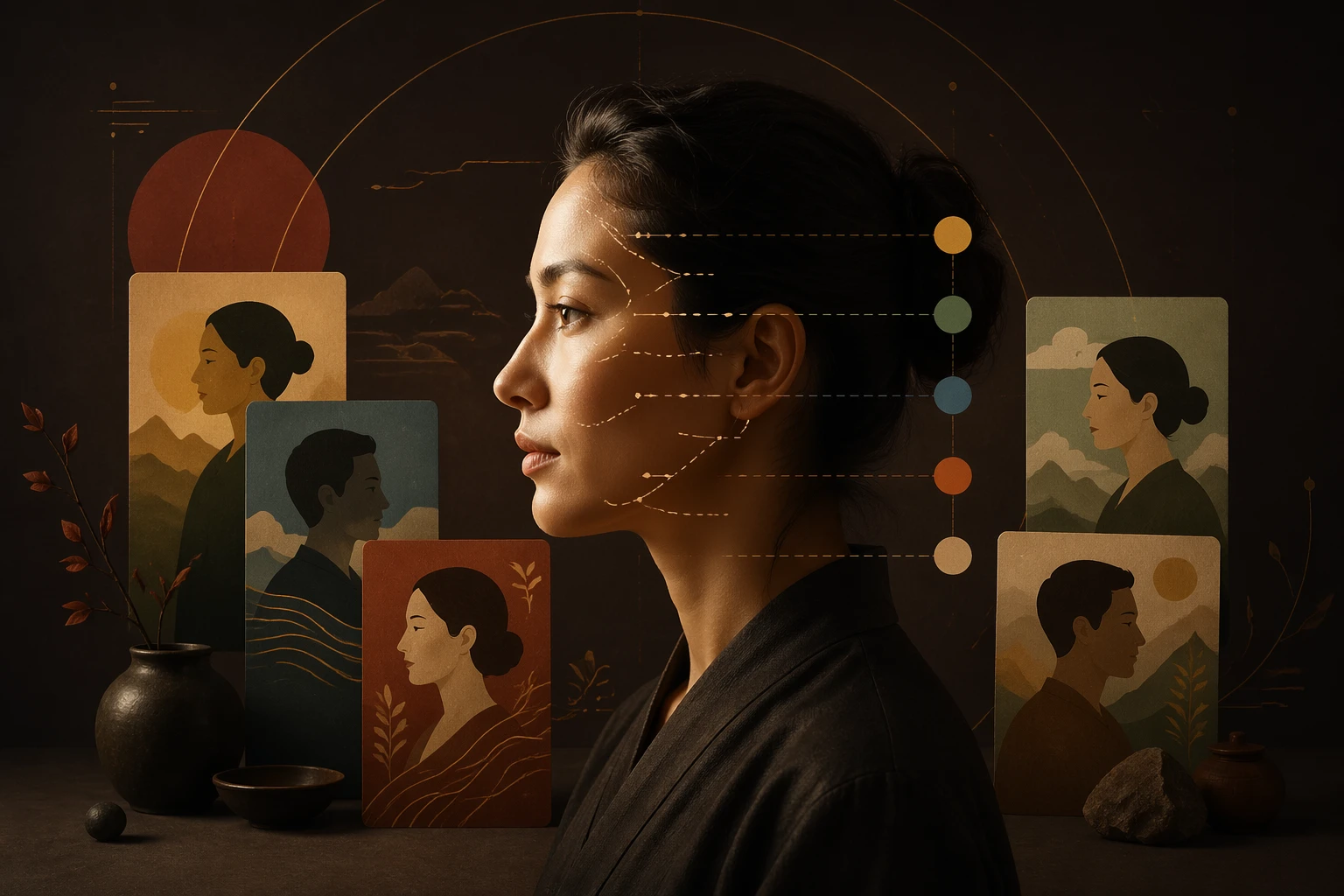 Face reading guide - how to analyze faces
