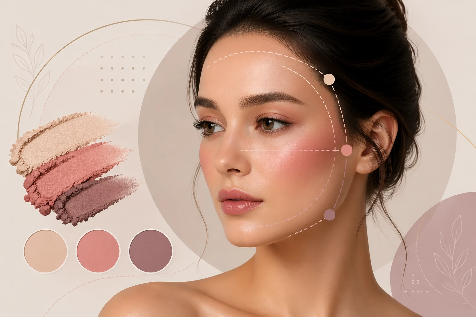 Makeup placement and face balance — FaceOracle guide hero