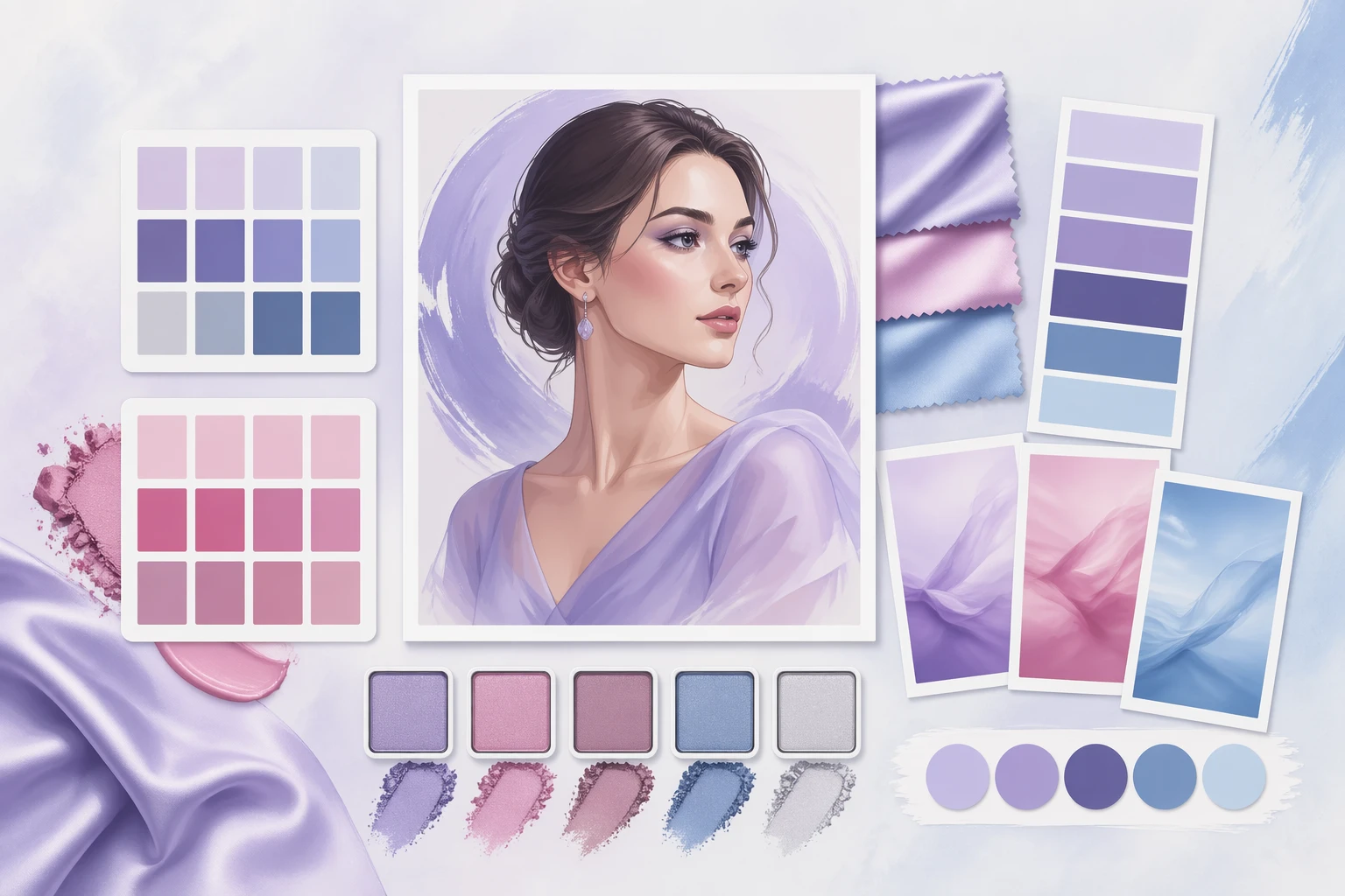 Summer cool personal color pastel